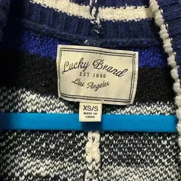 🔥 Lucky Brand Patterned Cardigan - Very Soft - Picture 4 of 9